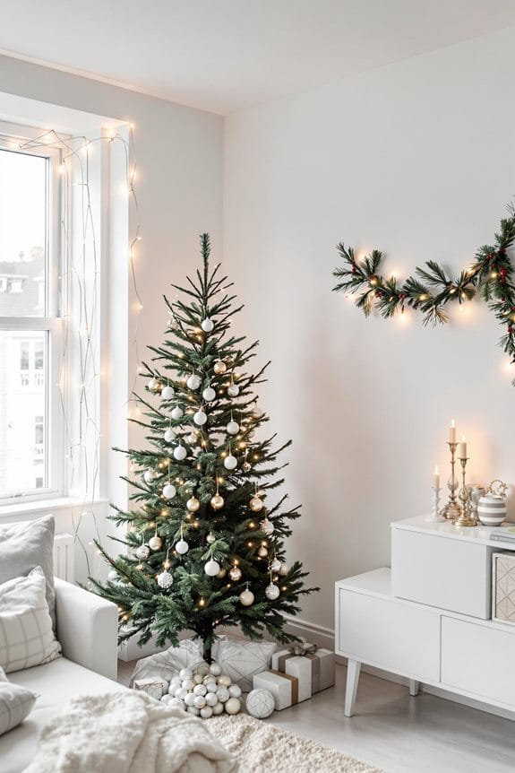 apartment christmas decor tips