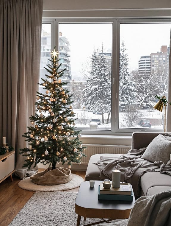 apartment christmas decoration tips