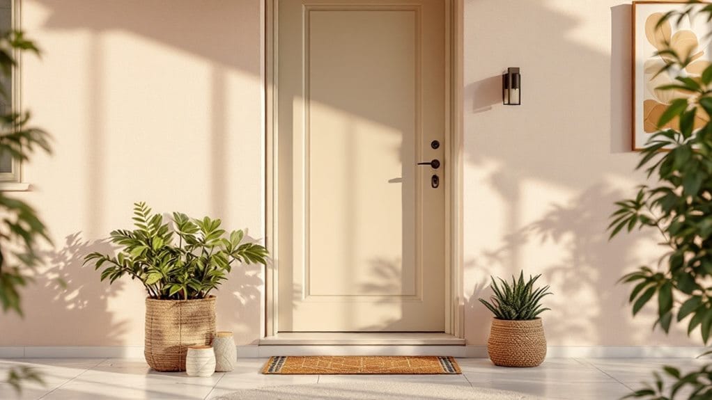 apartment door decor considerations