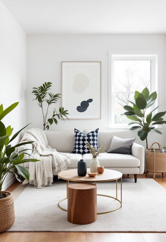 apartment living room decor tips