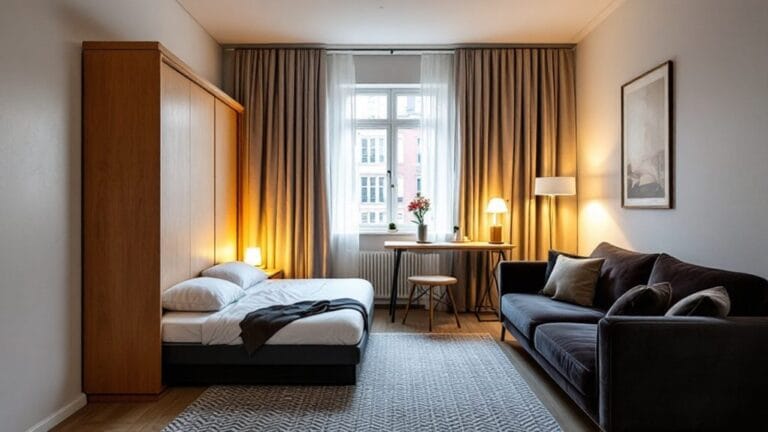 budget friendly studio apartment decor