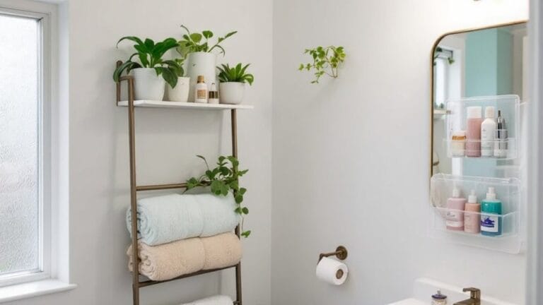 easy bathroom storage ideas