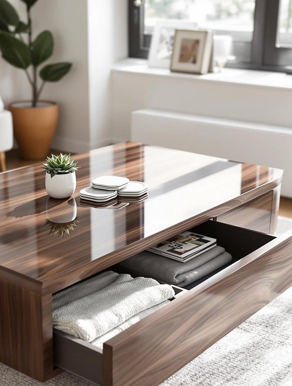 functional coffee table design