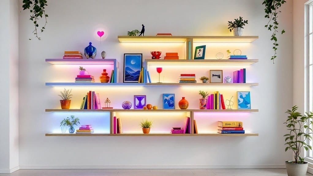 magic stick on shelving solution