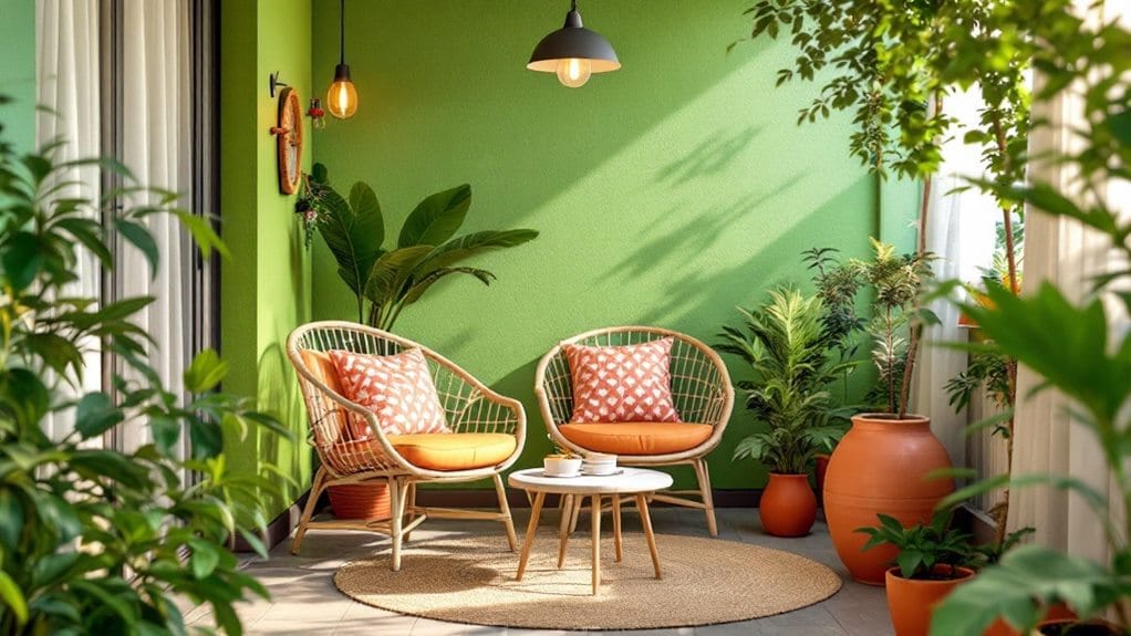 maximize outdoor balcony decor