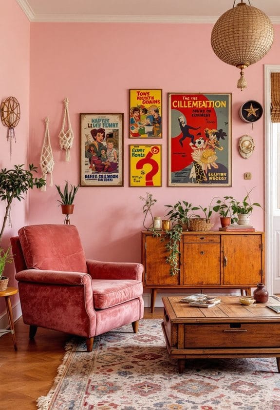 retro apartment decor considerations