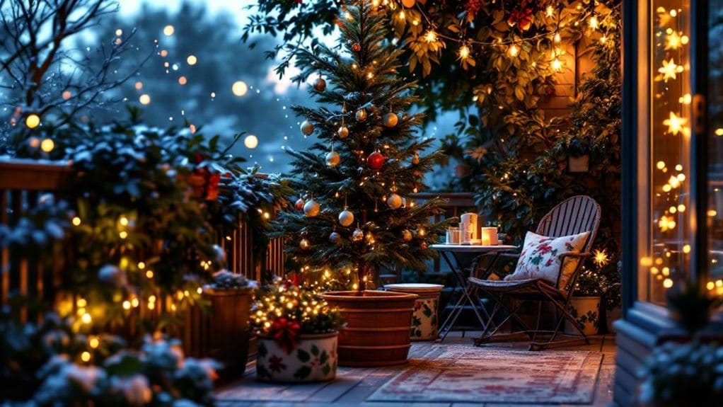 small space christmas decor