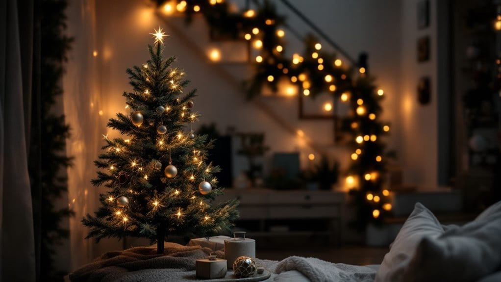 small space holiday decor