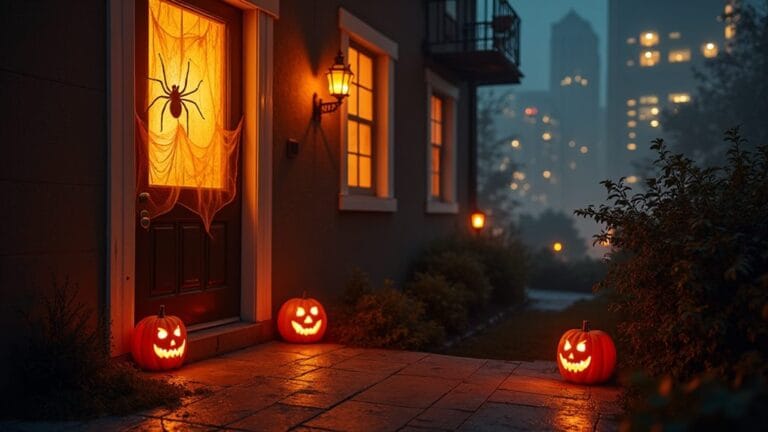 spook tacular halloween door decor