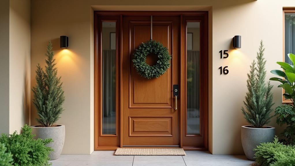 stylish apartment entrance decor